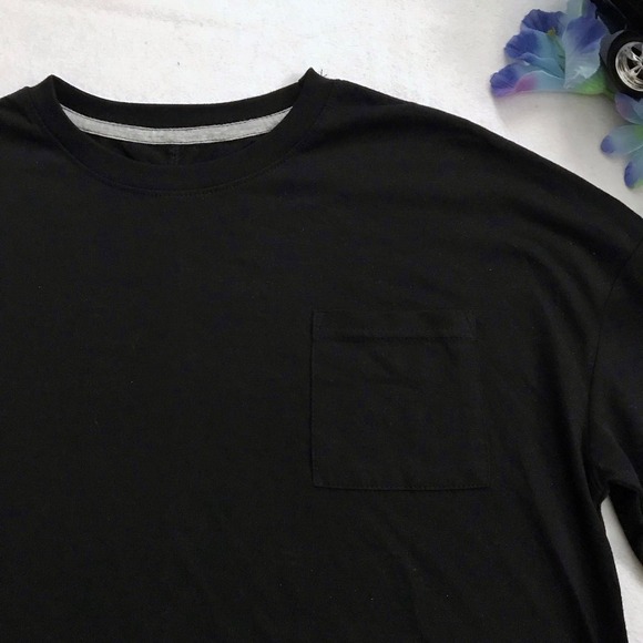 Thereabouts NWOT Black Long Sleeves Shirt Boys L (14/16) Husky - Picture 3 of 8